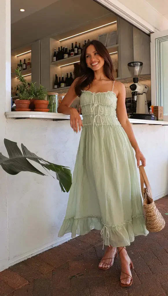 Elegant Slash Neck Holiday Maxi Dress