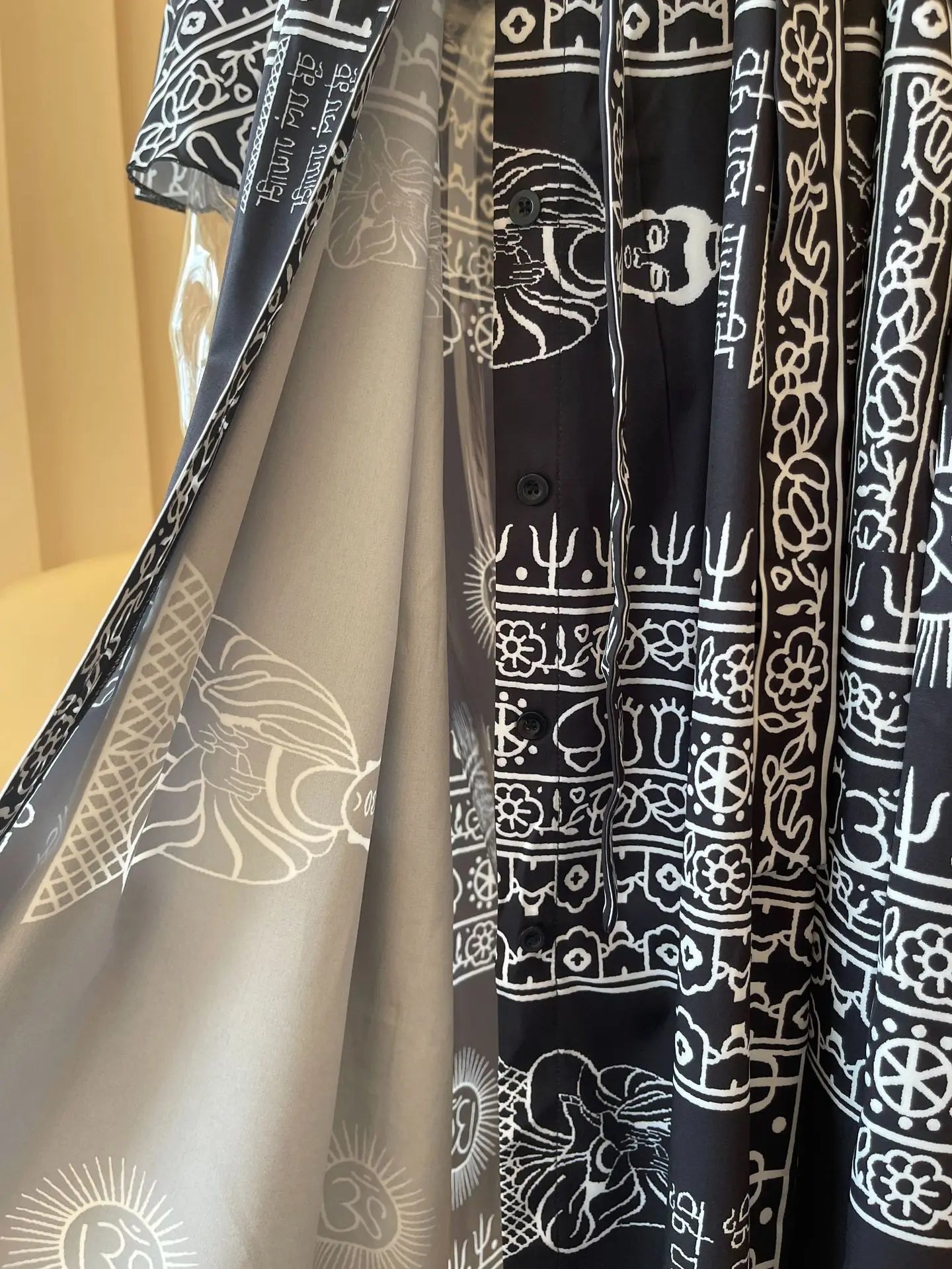 Boho Spirit Ethnic Print Maxi Dress