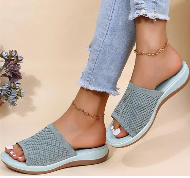 Soft Wedge Walking Sandals