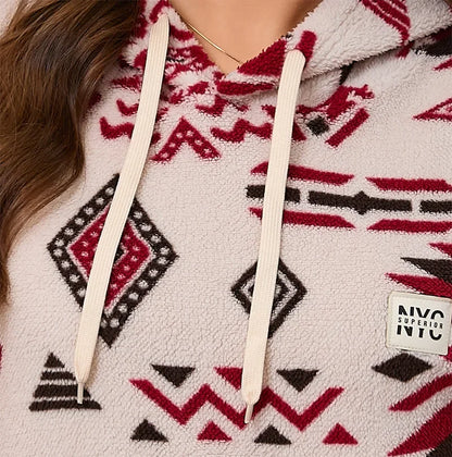 Cozy Hood Oversized Fluffy Hoodie