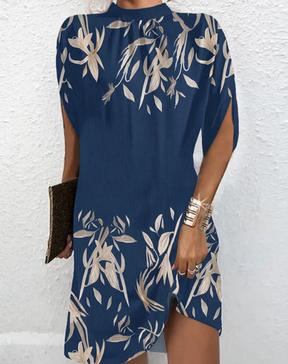 Twilight Swirl Batwing Mini Dress