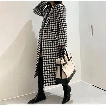 Heritage Check Woolen Overcoat