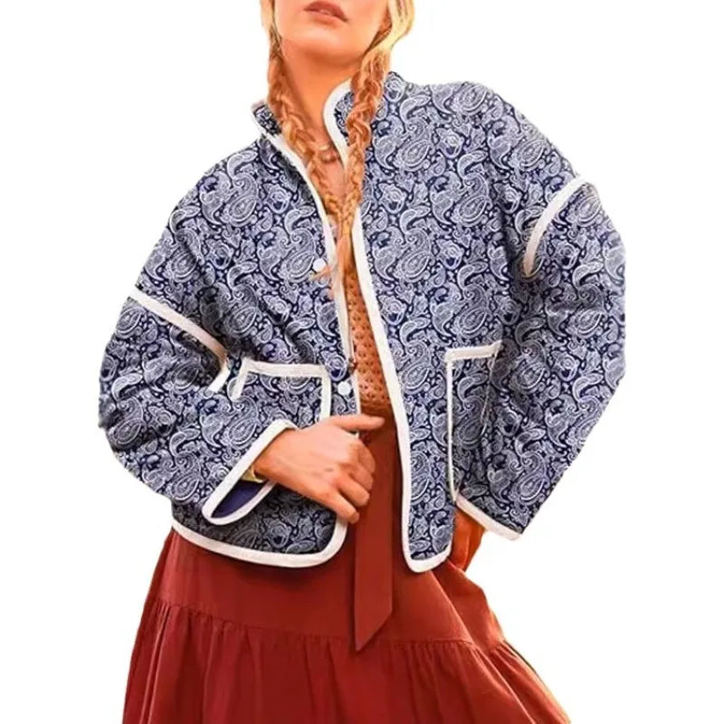 Boho Blossom Padded Jacket