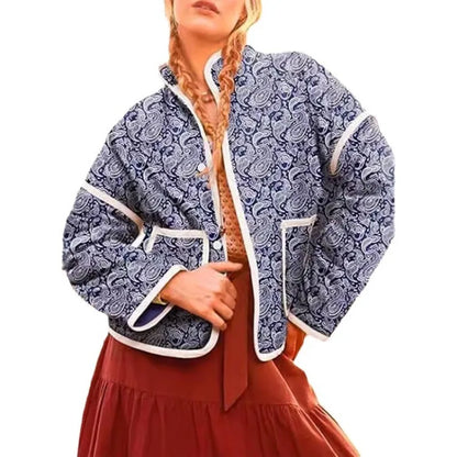 Boho Blossom Padded Jacket