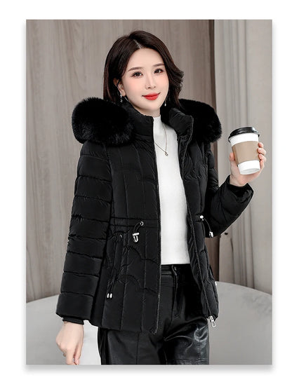 Padded Hooded Down Jacket