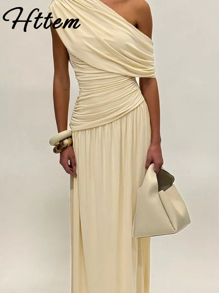 Effortless Chic Asymmetrical Beach Dress