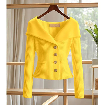 High-Quality Knitted Cardigan Sweater