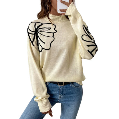Apricot Bloom Half-Turtle Sweater