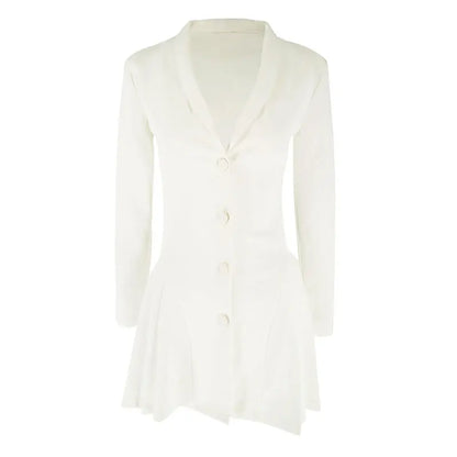 Sleek Charm A-Line Dress