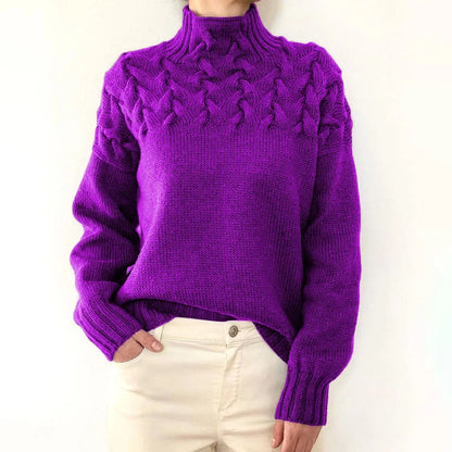 Grace Knit Elegant Turtleneck Sweater