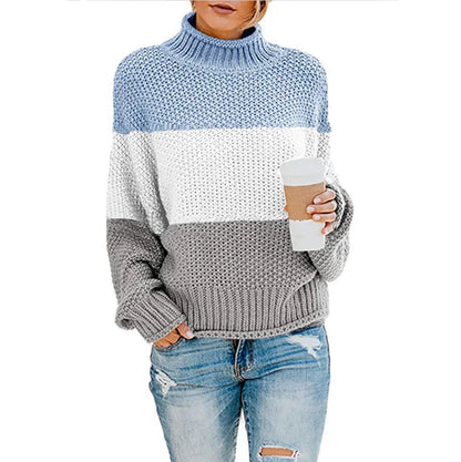 Snug Aura Turtleneck Knit Sweater