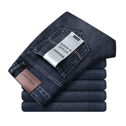 Luxury Slim Fit Stretch Denim Jeans