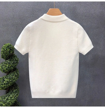 Slim Fit Korean Style Polo Shirt