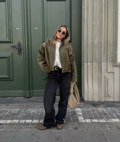 Chic Loose Fit Spring Blazer for Women