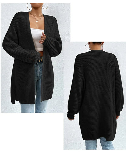 Luxe Ease Long Summer Knit Cardigan