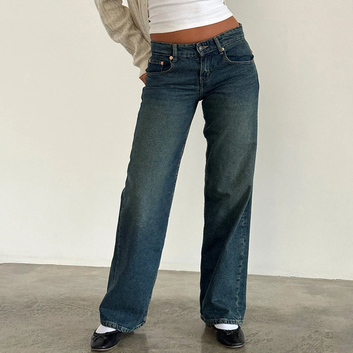 Casual Vibe Wide Leg Denim