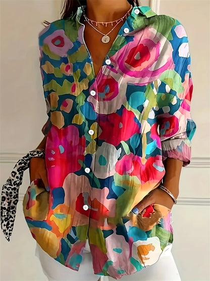 Women's Printed Art Shirt