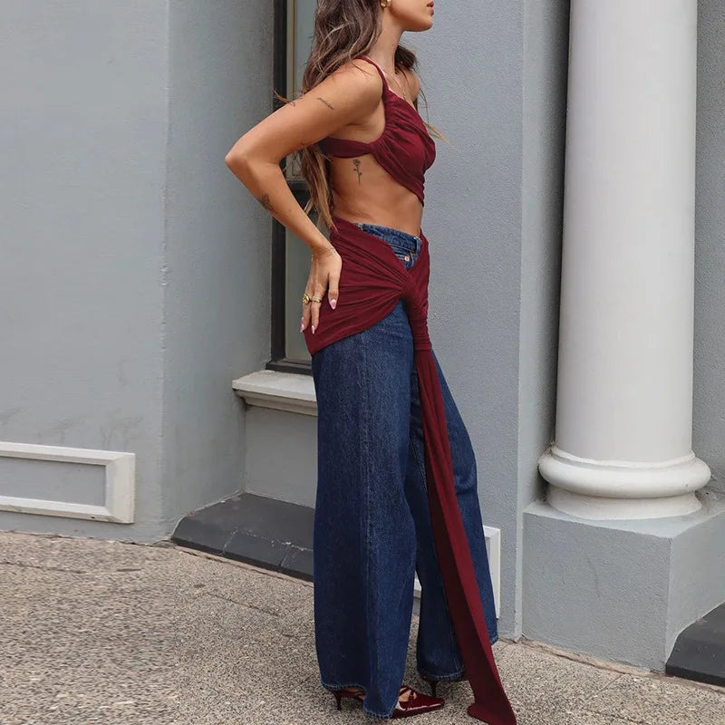 Elegant One-Shoulder Lace Evening Dress