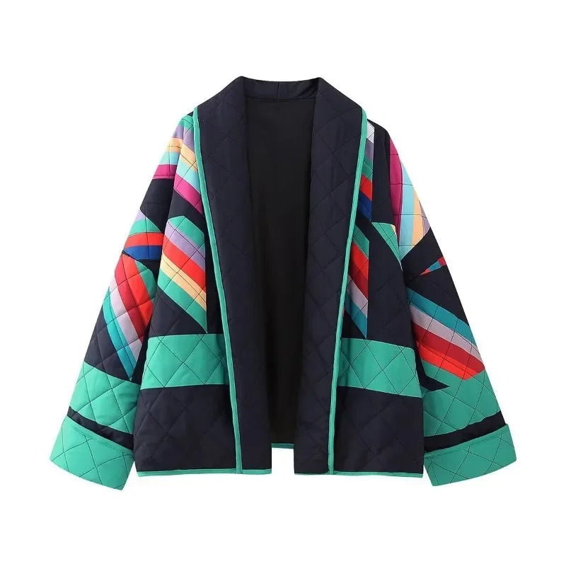 Geo Loom Vintage Splice Parka