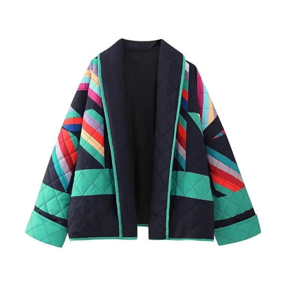 Geo Loom Vintage Splice Parka