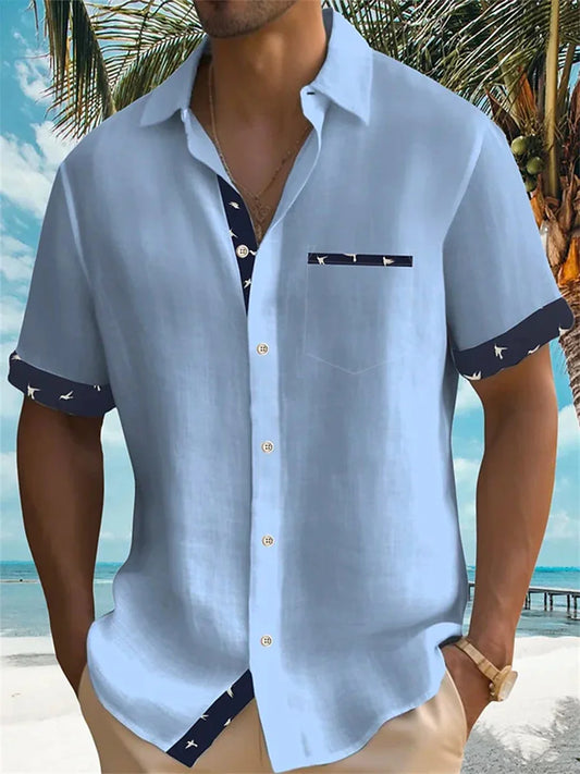 Tropic Vibe Men's Beach Shirt