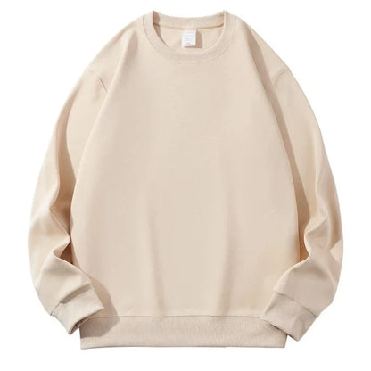 Casual Loose Fit Round Neck Sweatshirt