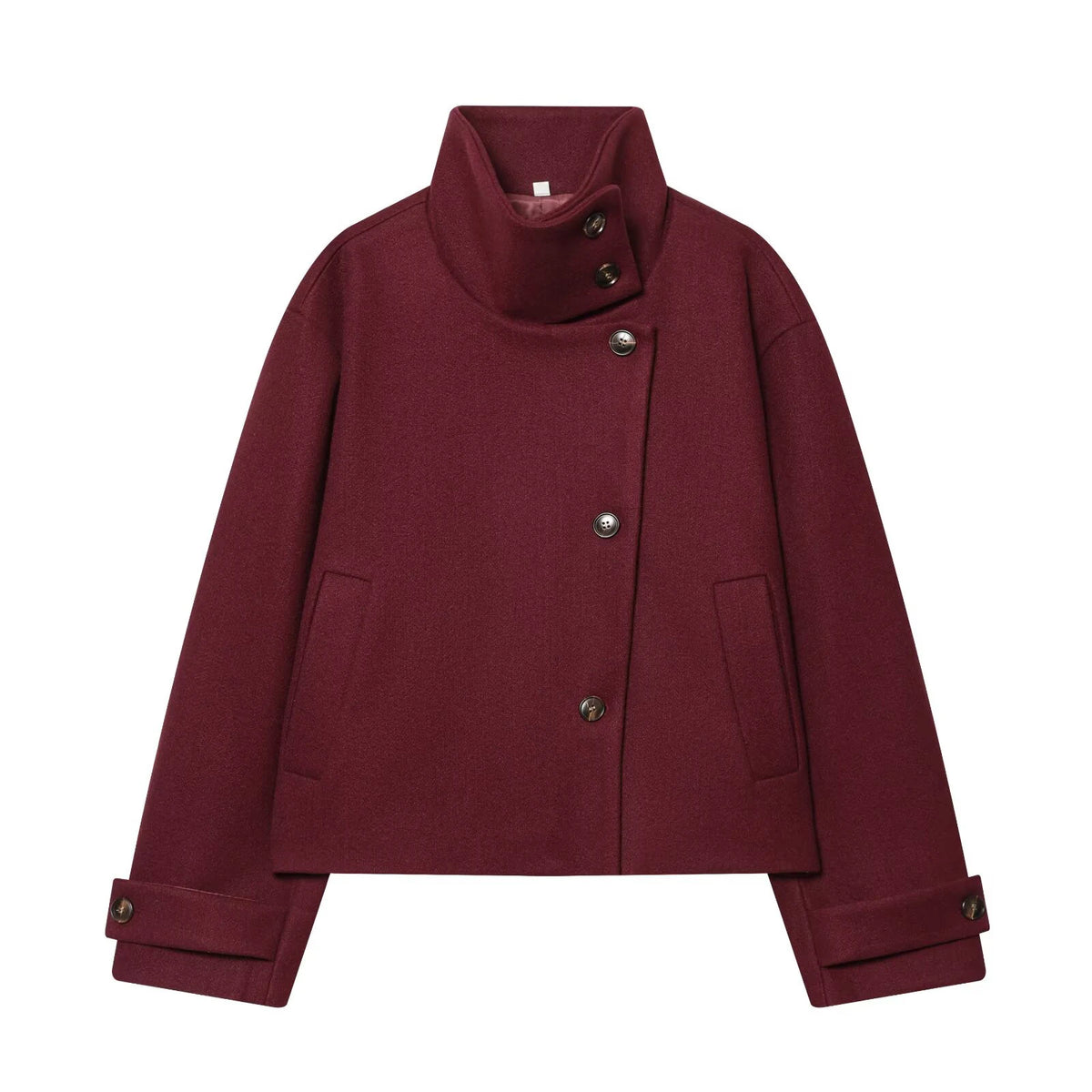 Women's Loose Winter Stand Collar Coat