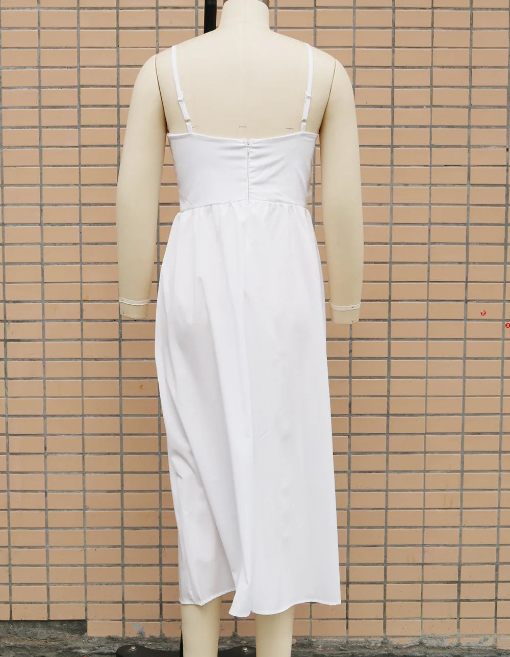 Backless V-Neck Camis Dress
