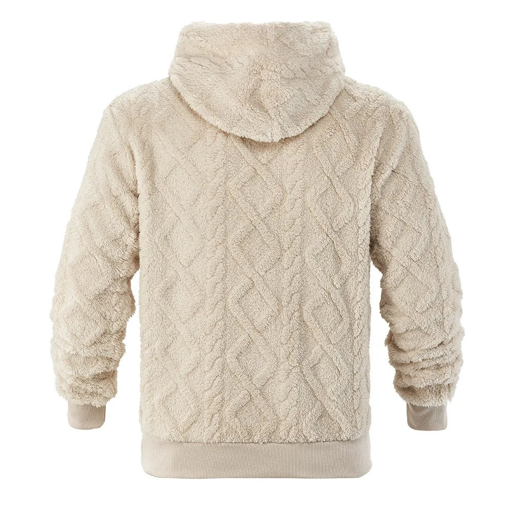 Shadow Weave Luxe Dual Velvet Hoodie