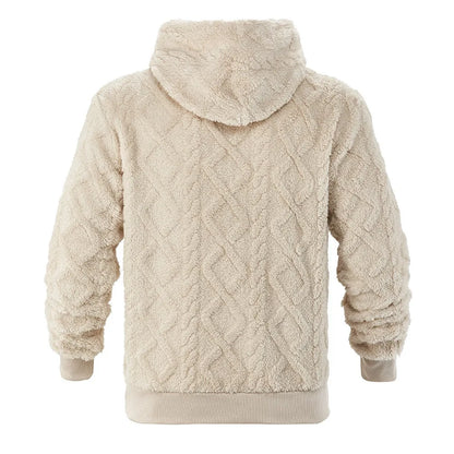 Shadow Weave Luxe Dual Velvet Hoodie