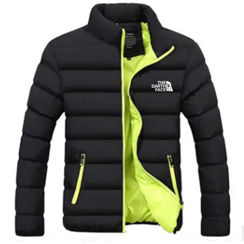 Men’s Warm Parka Winter Coat – Zipper Jacket
