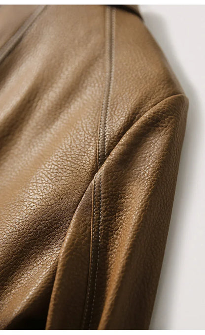 Rebel Gleam Slim Moto Leather Jacket