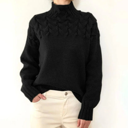 Grace Knit Elegant Turtleneck Sweater