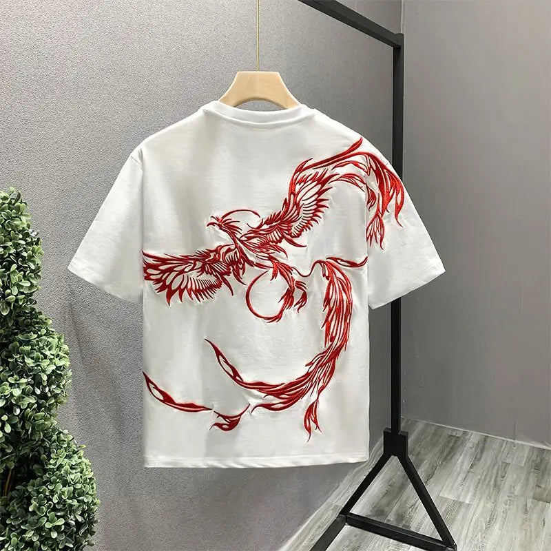 Embroidered Youth Trend T-Shirt