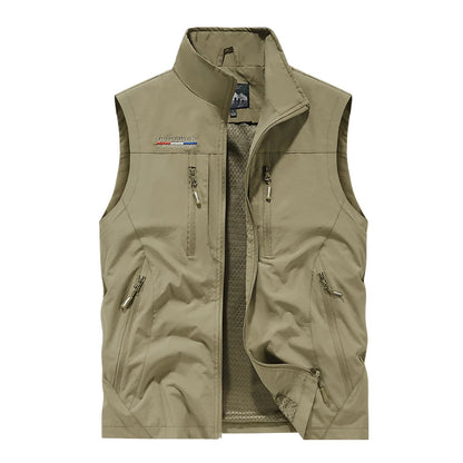 Multi-pocket Mesh Vest