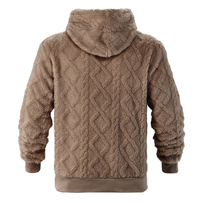 Shadow Weave Luxe Dual Velvet Hoodie