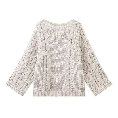 Twist Loom Chunky Knit Pullover Sweater