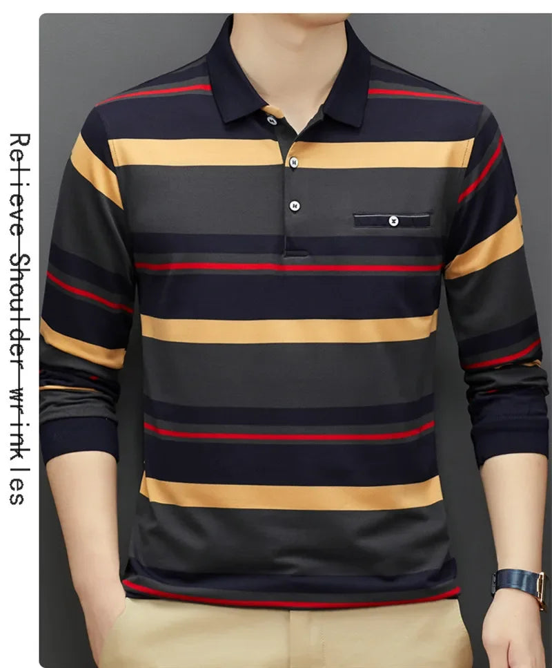 Striped Polo Shirt