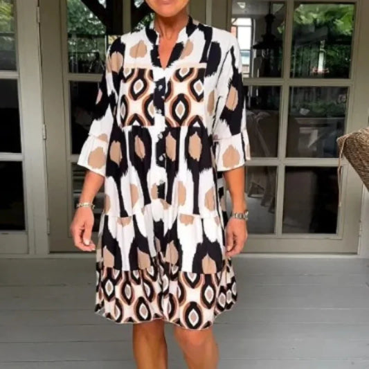 Trendy Printed Dress for Women