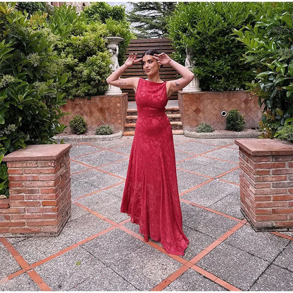 Lace Envy Backless Party Dress
