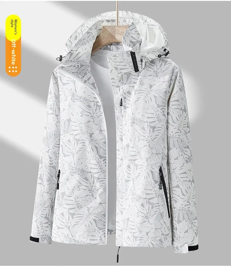 Leaf Breeze Waterproof Hooded Jacket