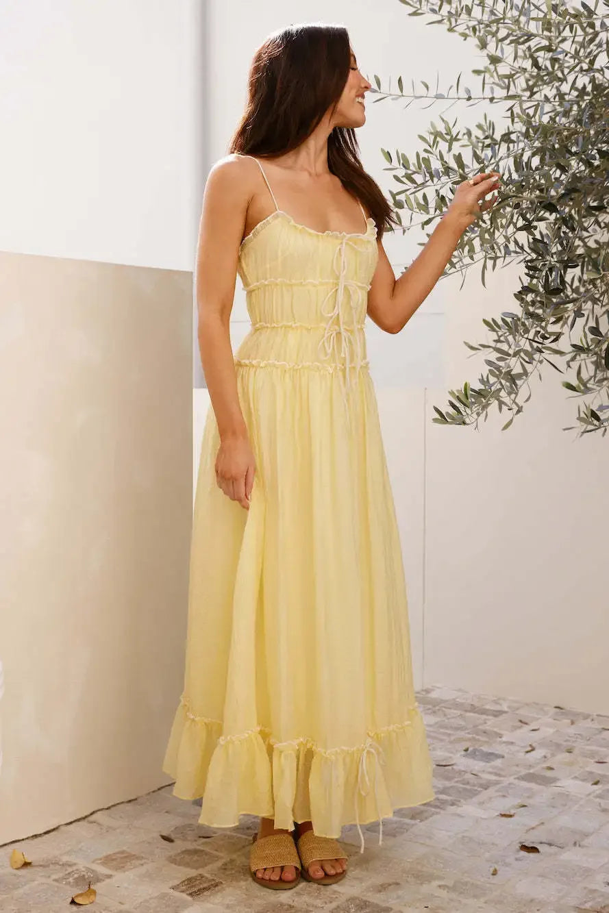 Elegant Slash Neck Holiday Maxi Dress