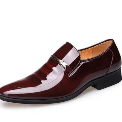Imperial Gloss Black Oxford Shoes