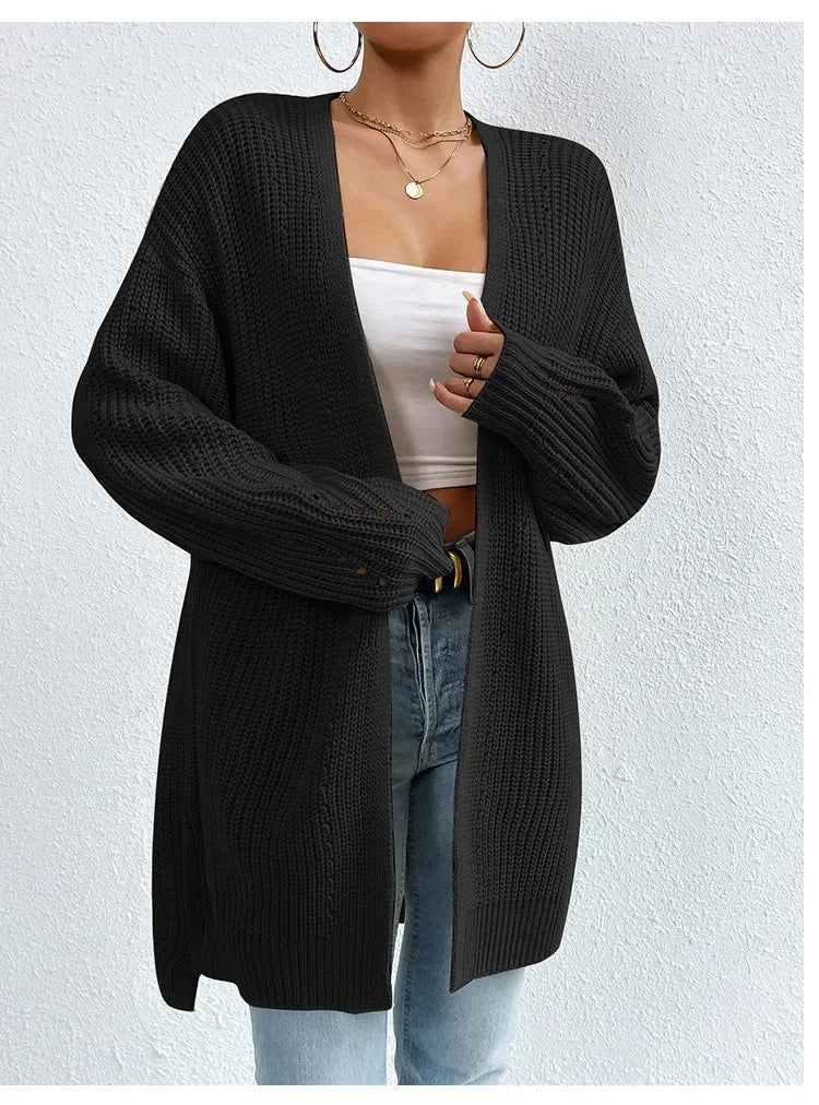 Luxe Ease Long Summer Knit Cardigan