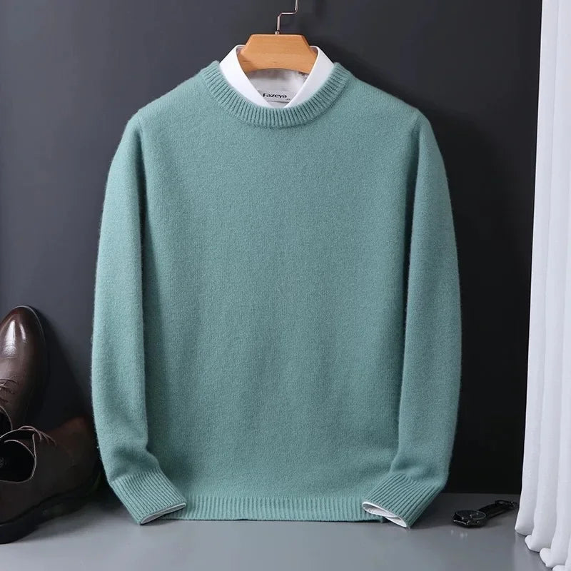 Men's Warm Cashmere Knit Sweater