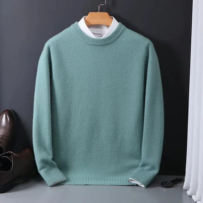 Men's Warm Cashmere Knit Sweater