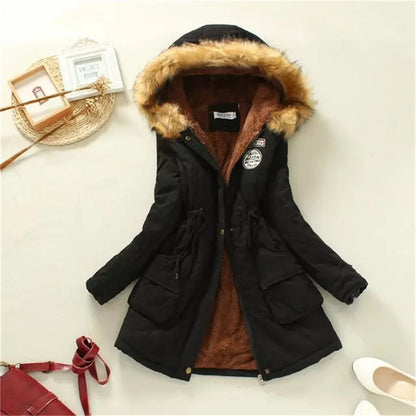 Fleece Lined Puffer Parka