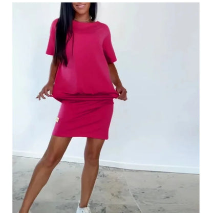Short Sleeve Summer Dress