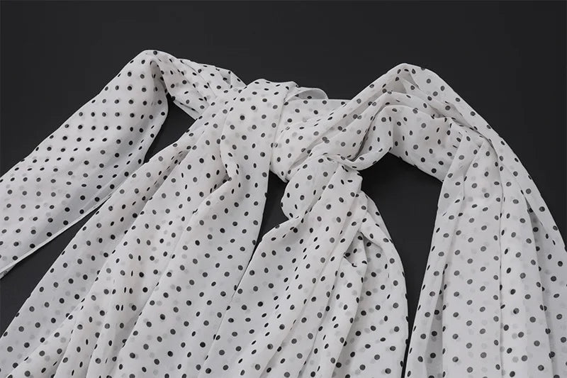 Vintage Charm Polka Dot Dress