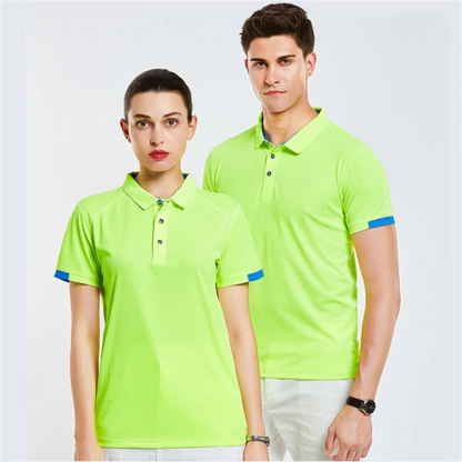 Swift Dry Lapel Polo Fitness Shirt